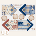 P-Small-152 Portachiavi Casette Sul Mare