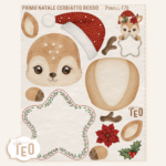 P-Small-170 Primo Natale Cerbiatto Rosso
