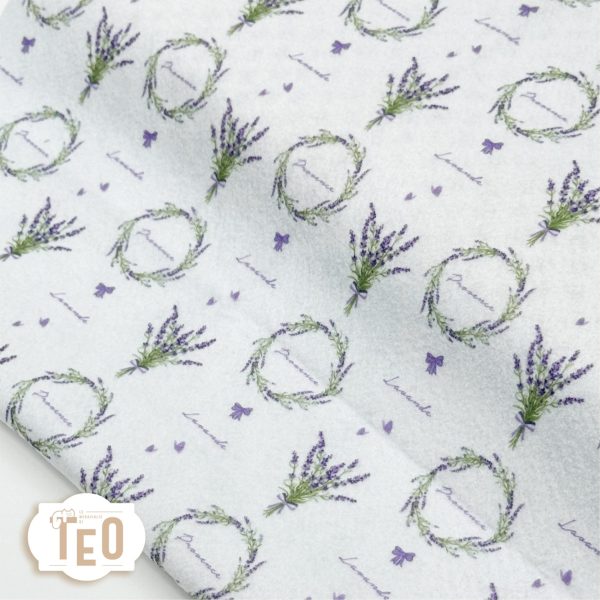 Pannolenci Fantasia"Lavanda" - immagine 8