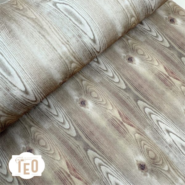 Feltro 3mm Fantasia "Effetto Legno" - immagine 4