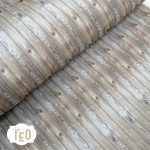 Feltro 3mm Fantasia "Effetto Legno Stecchine" - immagine 2