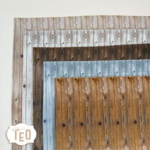 Feltro 3mm Fantasia "Effetto Legno Stecchine"