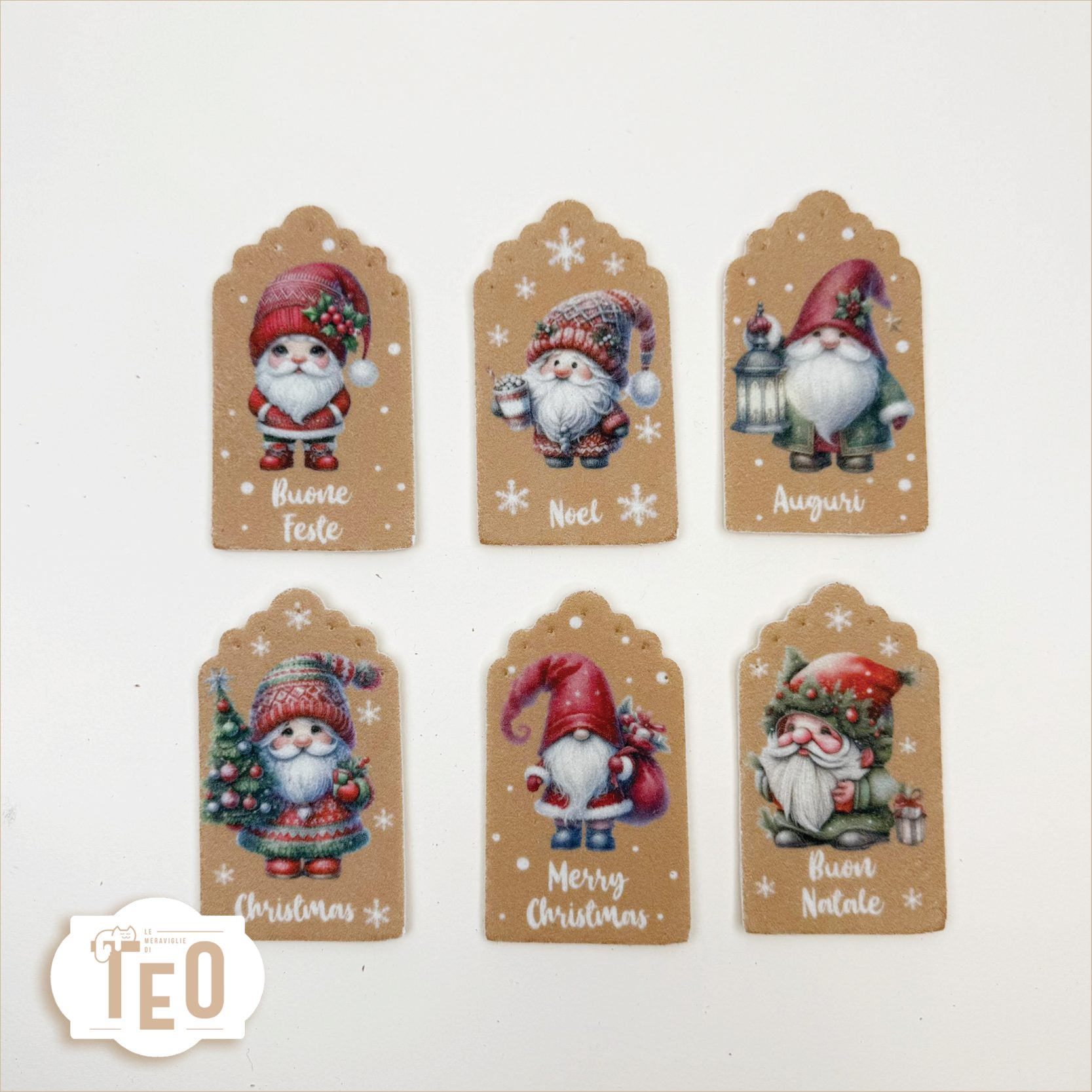 tag gnomi Tag Natalizie - immagine 1