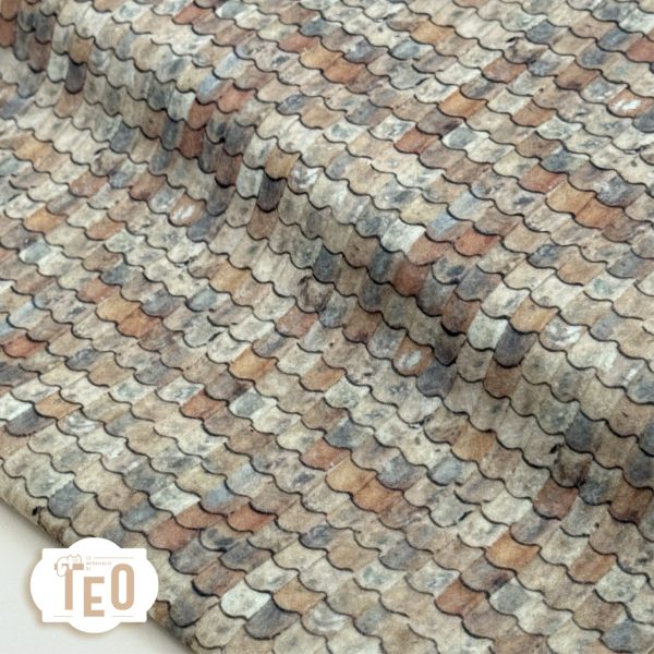 Pannolenci Fantasia " Effetto Tetto e Pietra" - immagine 2