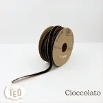 Nastro in velluto con bordino oro - immagine 4