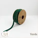 Nastro in velluto con bordino oro - immagine 7